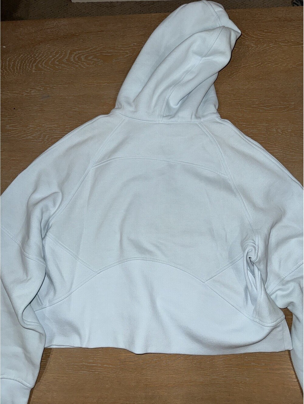Lululemon Scuba Oversized Half-Zip Hoodie SIZE M/L Powder Blue - Picture 3 of 4